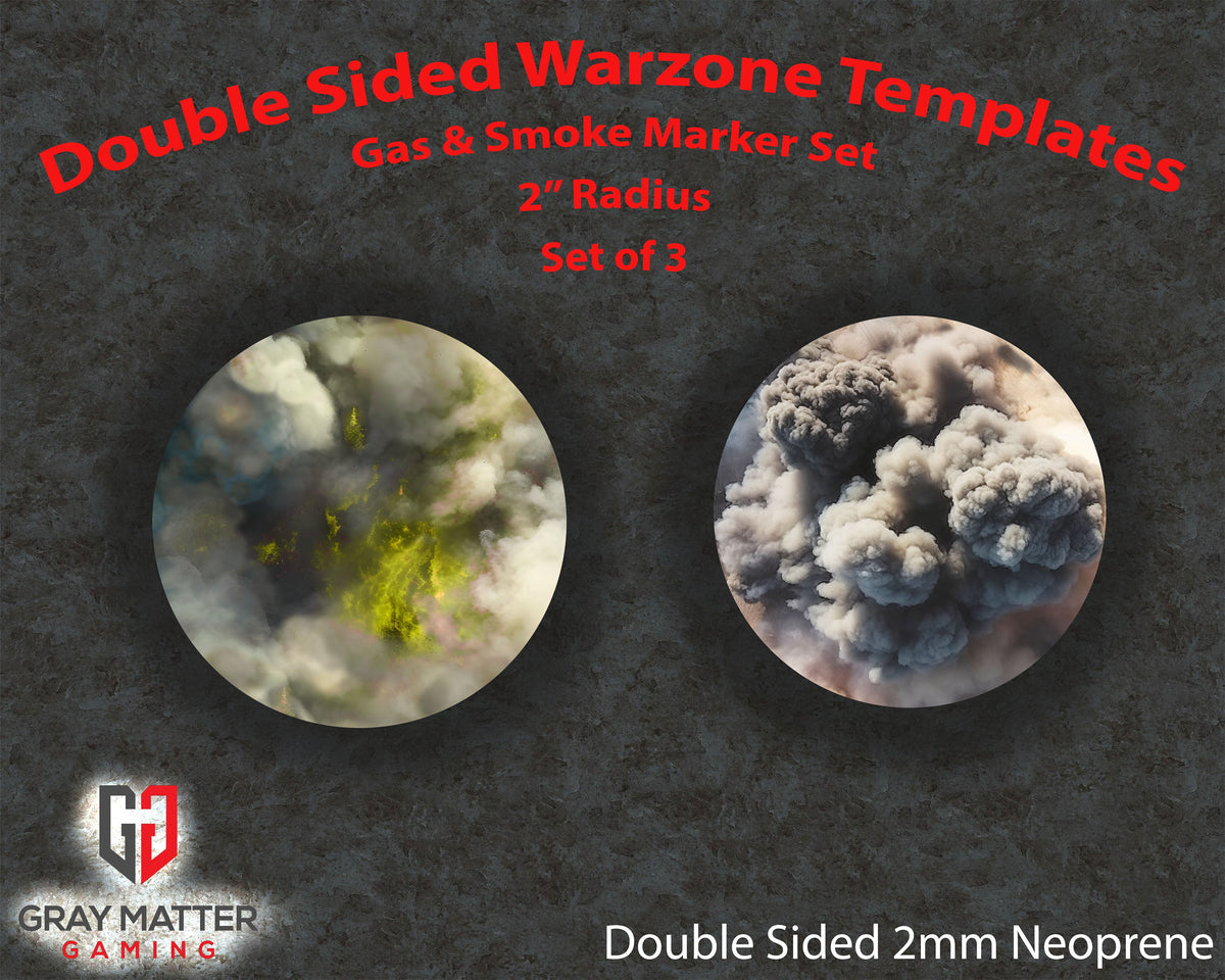 Double Sided Warzone Template - Gas and Smoke