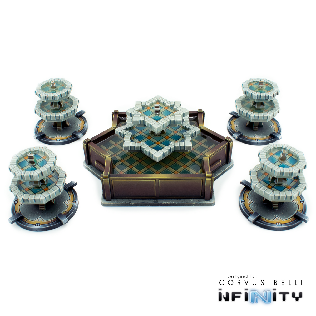 Alcazaba Water Features Set