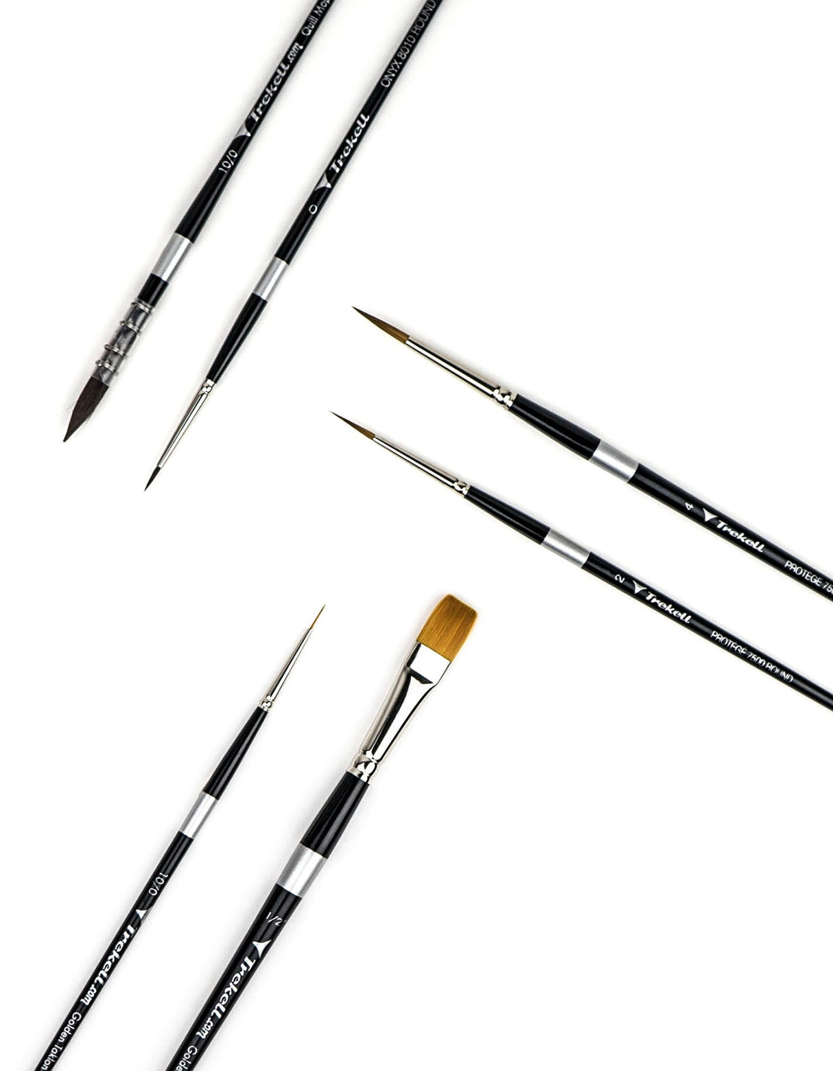 Trekell Watercolor Brush Set - Professional Brushes for Artists