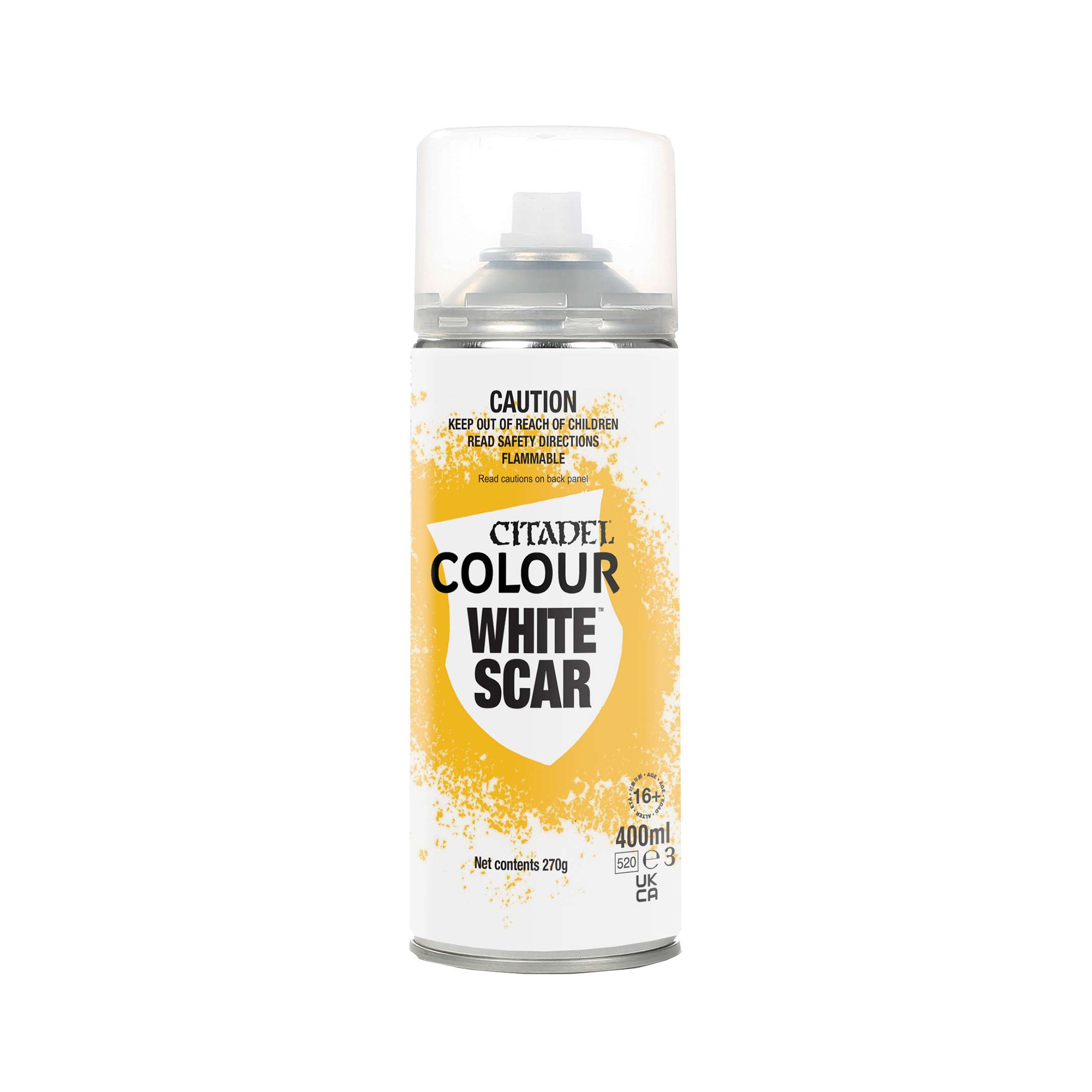 White Scar Spray Paint