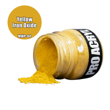 PRO Acryl Weathering Pigments - Yellow Iron Oxide