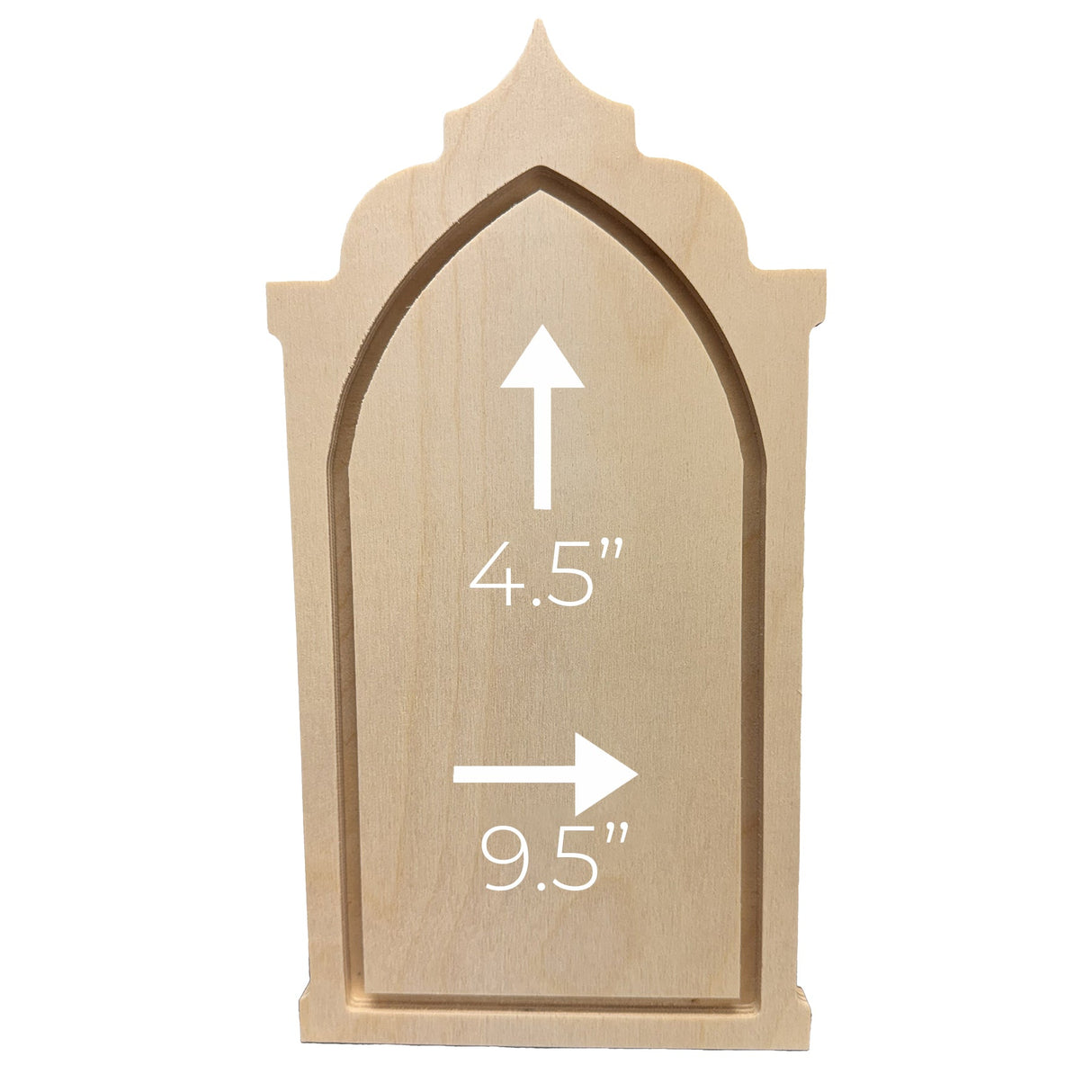 Trekell Gothic Abbey Floater Panel - Wooden Painting Canvas + Frame