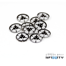 Full Color Infinity Faction Markers, 25mm (Bag of 10)