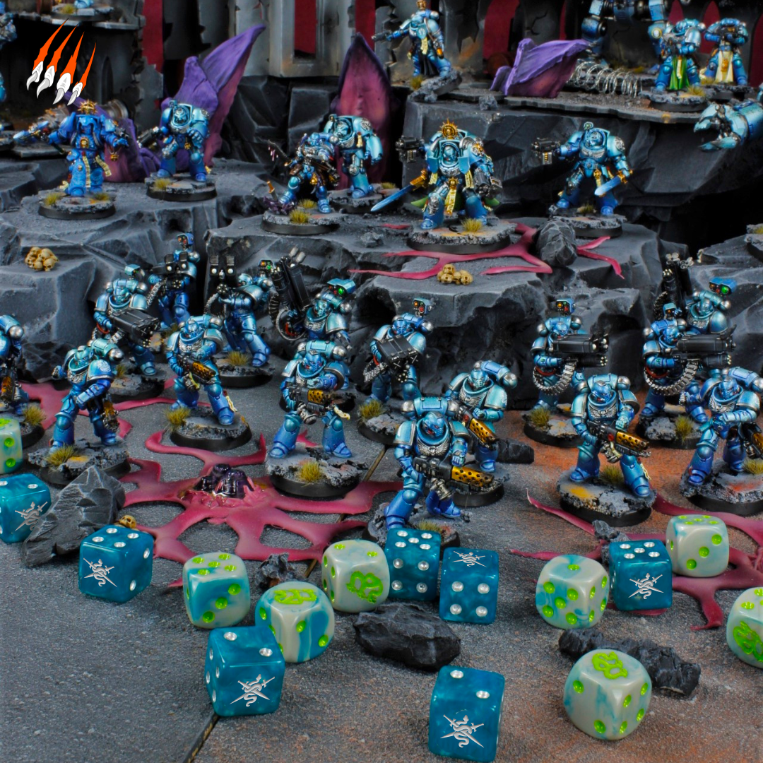 Shadow Vipers Dice - Blue