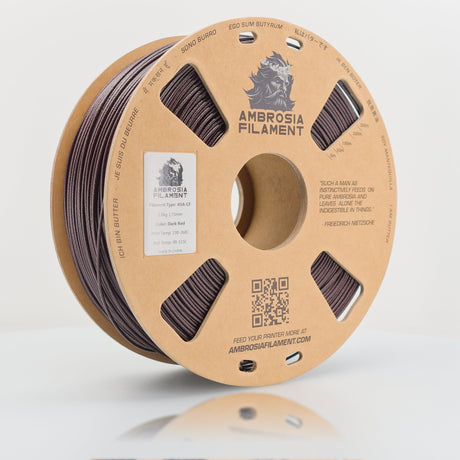 AMBROSIA ASA-CF Filament of the Gods - 1KG Bambu AMS Friendly Cardboard Spools Premium 3D Printing Filament