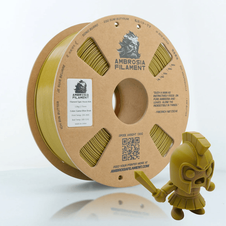 AMBROSIA ASA Filament of the Gods - 1KG Bambu AMS Friendly Cardboard Spools Premium 3D Printing Filament House ASA
