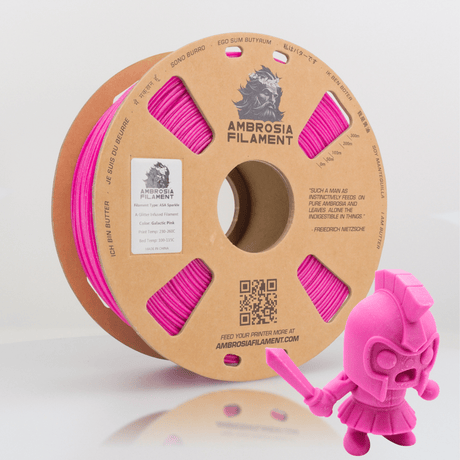 AMBROSIA ASA Galactic Filament of the Gods (Glitter / Sparkle) - 1KG Bambu AMS Friendly Cardboard Spools Premium 3D Printing Filament