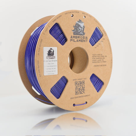 AMBROSIA ASA Galactic Filament of the Gods (Glitter / Sparkle) - 1KG Bambu AMS Friendly Cardboard Spools Premium 3D Printing Filament