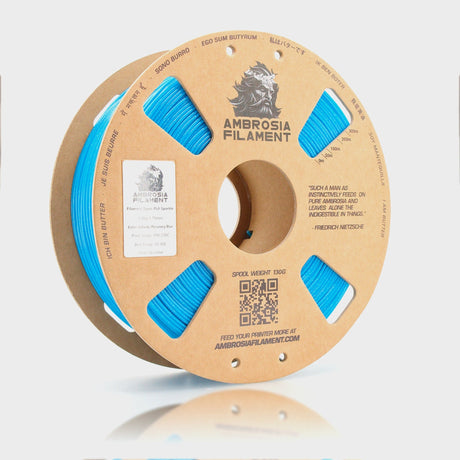 AMBROSIA Galactic (Sparkle) PLA Filament of the Gods - 1KG Bambu AMS Friendly Cardboard Spools Premium 3D Printing Filament