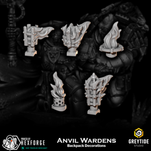 Anvil Wardens - Backpack Decorations