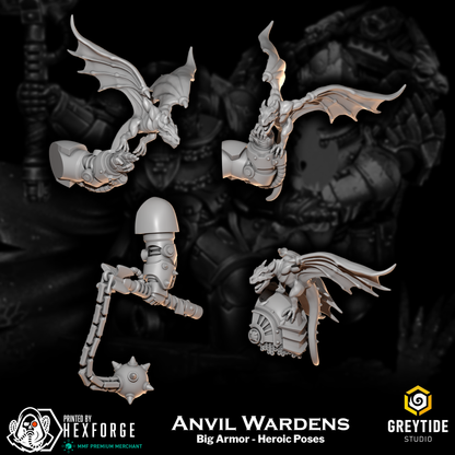 Anvil Wardens - Big Armor: Heroic Poses