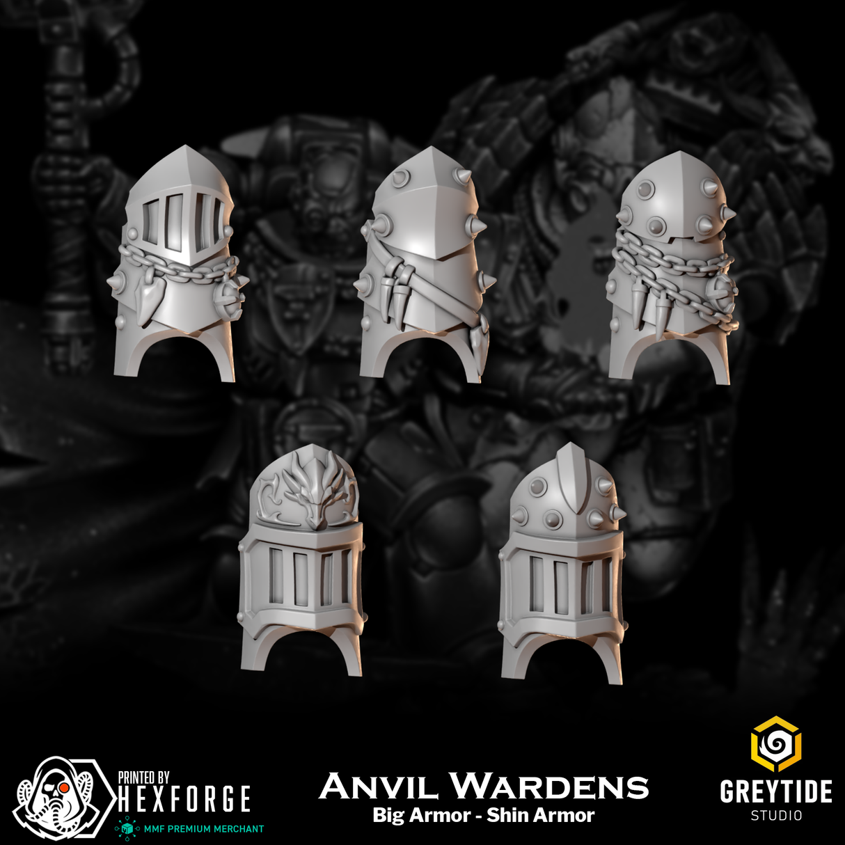 Anvil Wardens - Big Armor: Shins