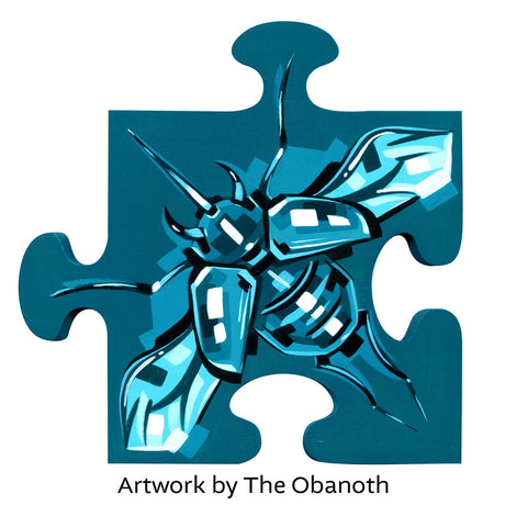 Trekell Puzzle Piece Panel - Wooden Painting Canvas