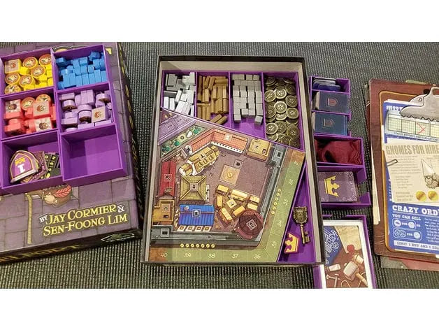 Belfort + Expansions Board Game Insert / Organizer