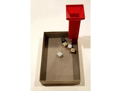 Biblios: Quill and Parchment + Dice Tower Board Game Insert / Organizer
