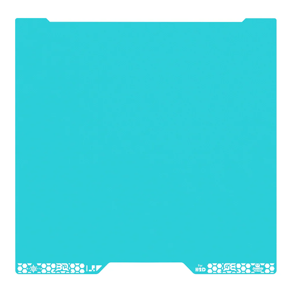 Biqu CryoGrip Pro Glacier Build Plate for 3D Printers - Extreme Grip Semi-Smooth Texture