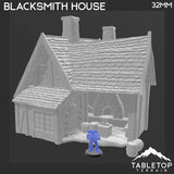 Blacksmith House - Town of Grexdale - Fantasy Building