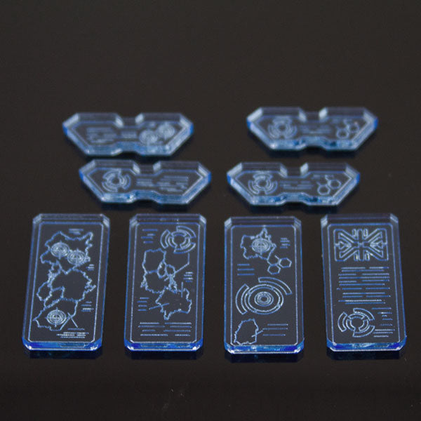 Fluorescent Scifi Screens