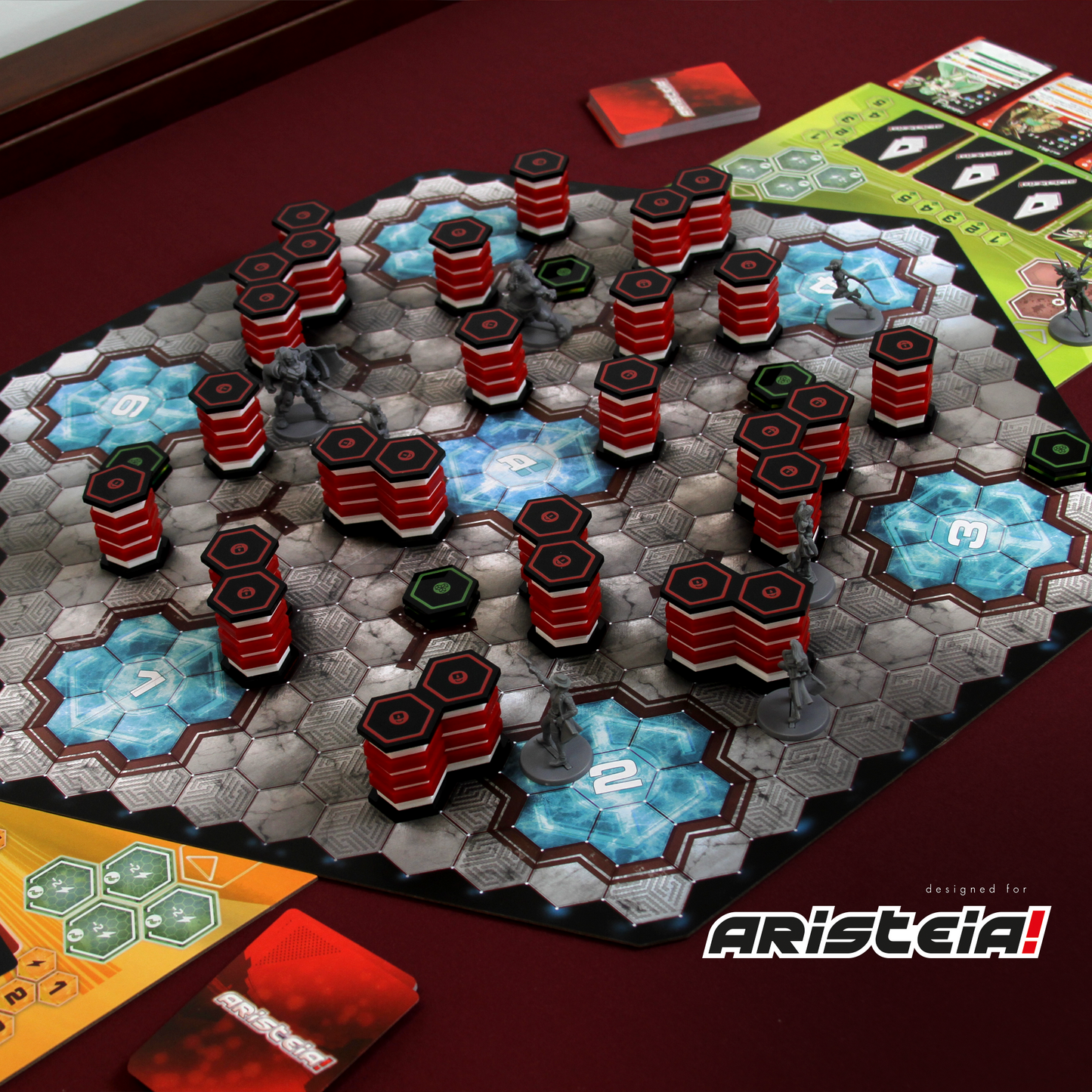 Hexadome Legends Premium Full Color Walls and Obstacles