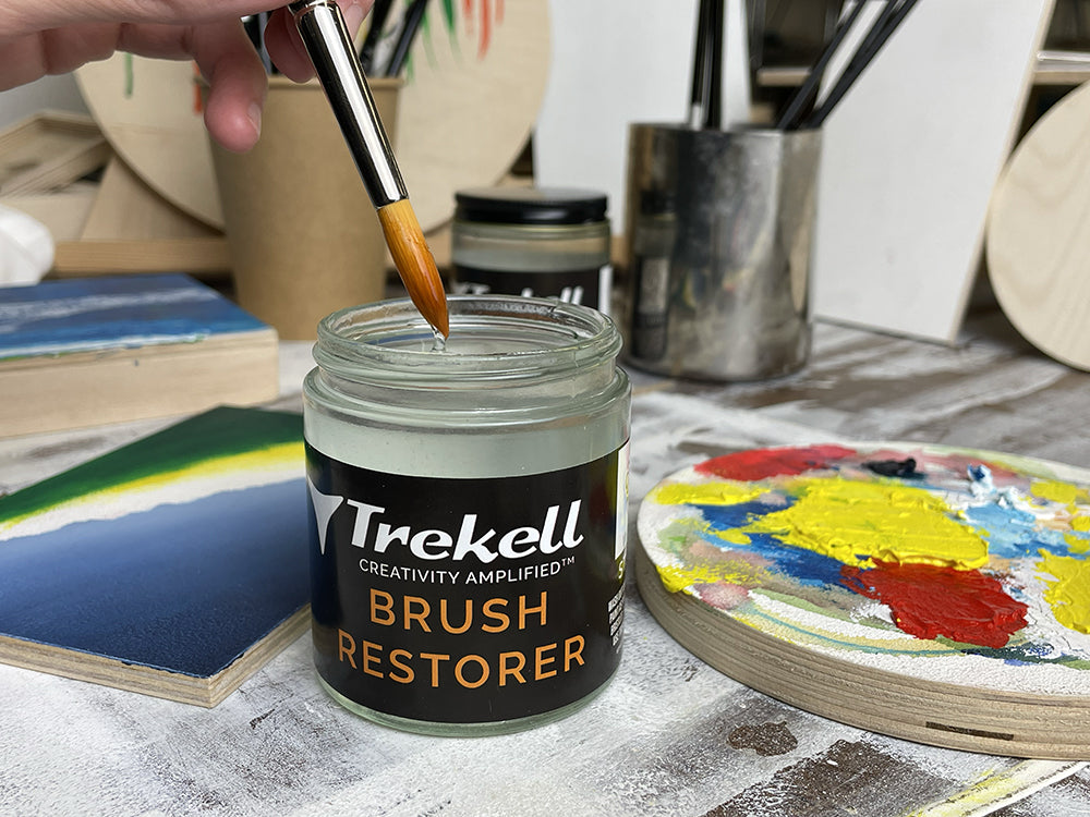 Trekell Artist Brush Restorer - Brush Conditioning Solution