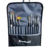 The Trekell Traveler - Organize and Protect Your Brushes in Style