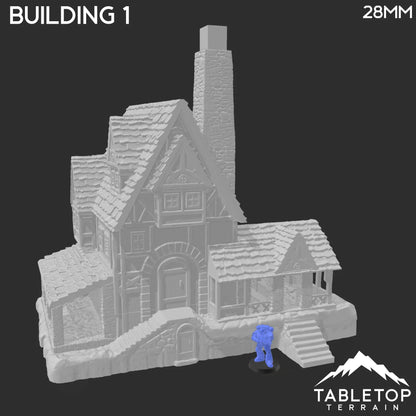 Building 1 - Town of Grexdale - Fantasy Building