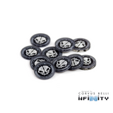 Full Color Infinity Faction Markers, 25mm (Bag of 10)