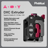 DXC Extruder for Creality K1 / K1 Max and K1C by Devil Design and Phaetus