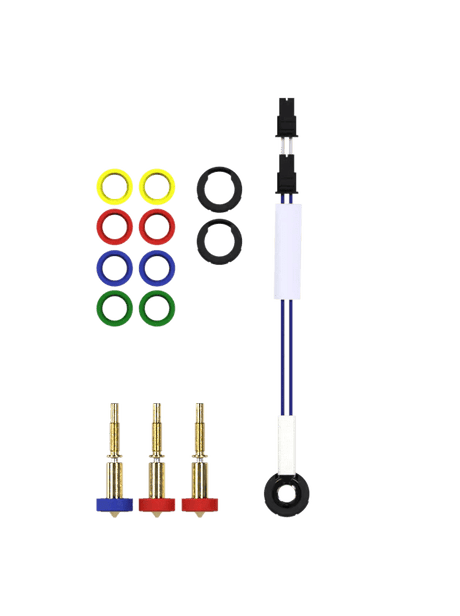 E3D Revo Hot Side Heater Core and Nozzle Kit- Starter / High Flow / Genius