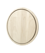 Trekell Round Floater Panel - Wooden Canvas + Frame