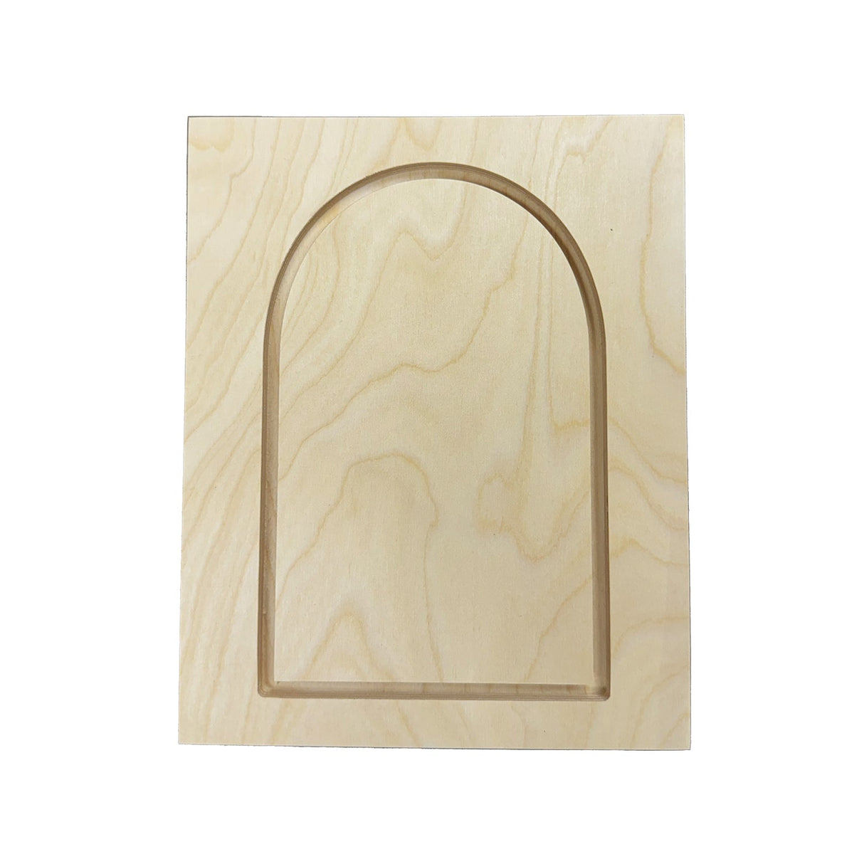 Trekell Framed Rounded Arch Floater Panel - Wooden Painting Canvas + Frame