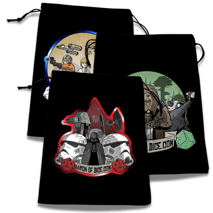 Premium Black Dice Bags