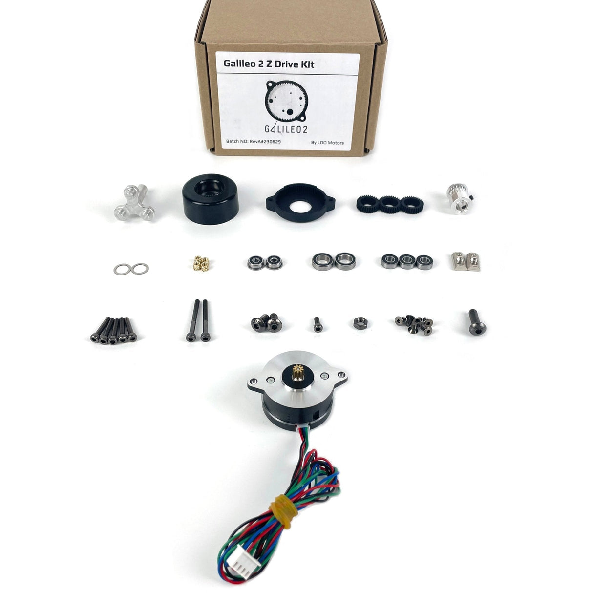 Galileo 2 Kit by JaredC01 (LDO Motors) - G2E, G2Z and G2XL (G2ZXL) (Extruder and Z Drive Kits)