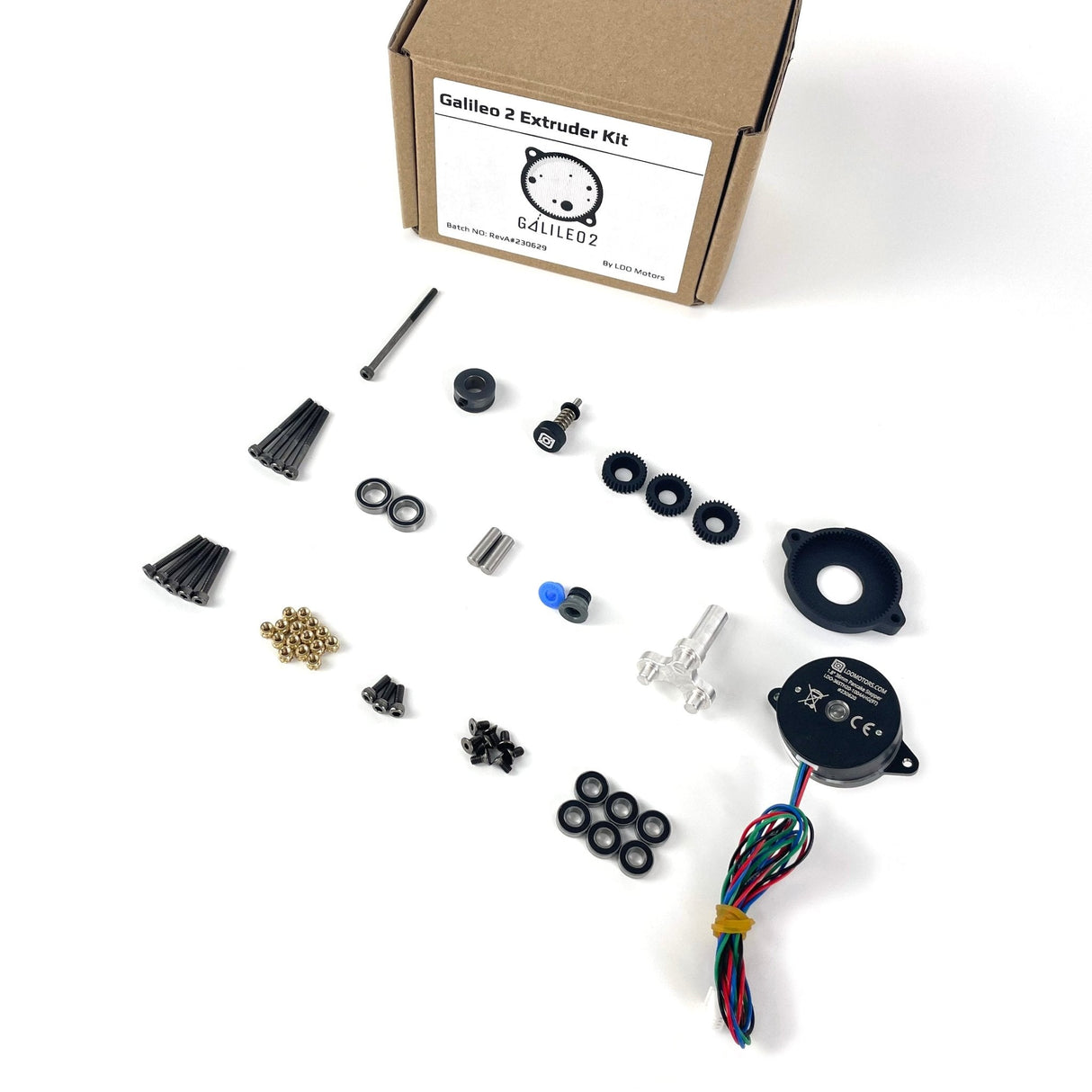 Galileo 2 Kit by JaredC01 (LDO Motors) - G2E, G2Z and G2XL (G2ZXL) (Extruder and Z Drive Kits)