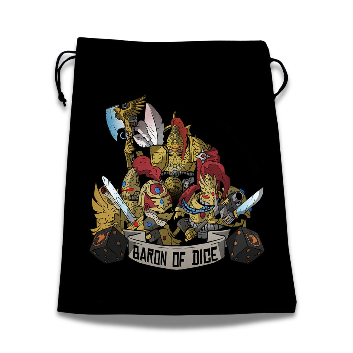 Golden Warriors  |  Premium Dice Bag