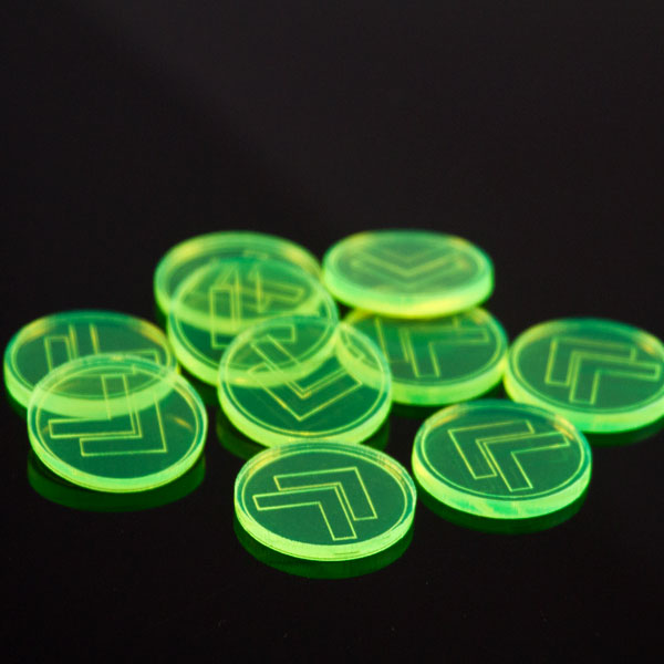 Fluorescent Order Marker