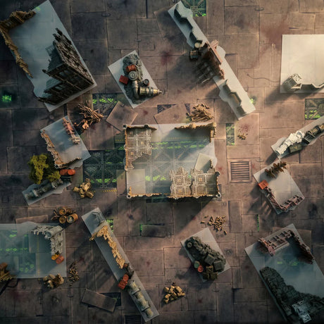 11th Edition Terrain Footprints - Profiled