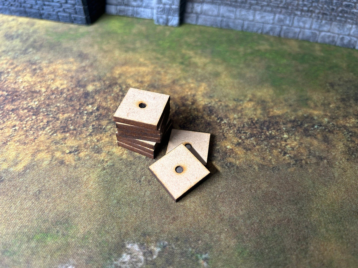 Pre-Magnetized Movement Trays with Bases 25mm