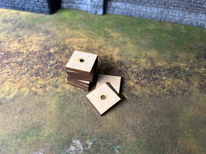 Pre-Magnetized Movement Trays with Bases 25mm
