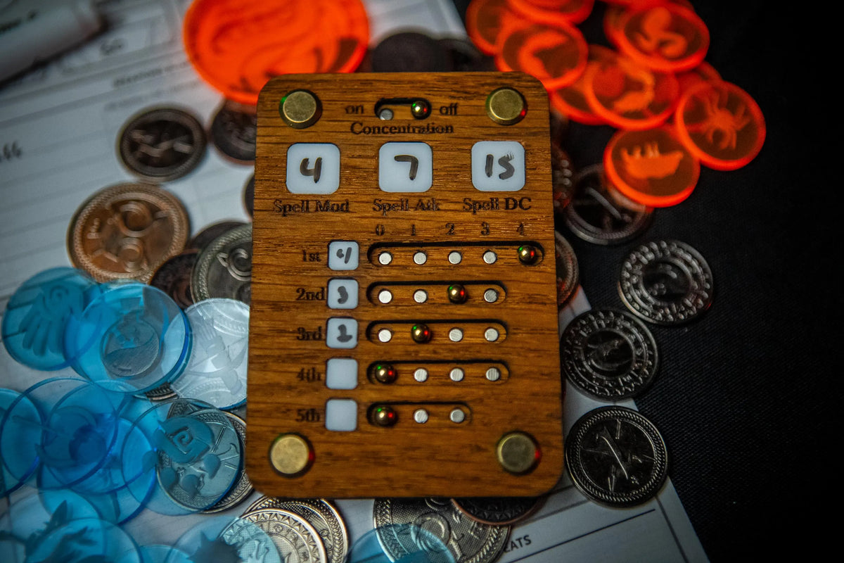 Half Caster Spell Slot Tracker