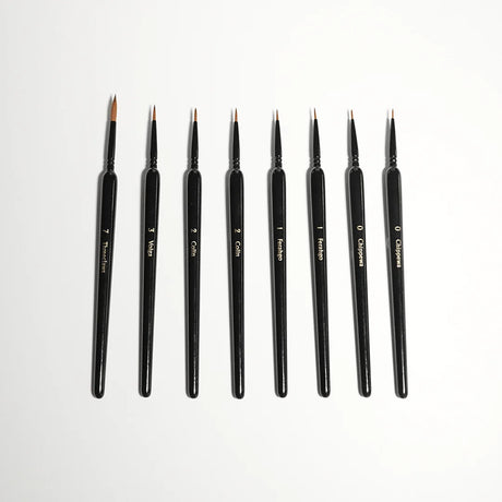 Sable's Kolinsky Collection Brush Set