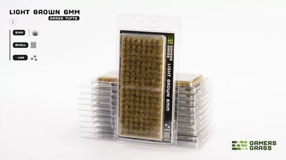 Gamers Grass | Grass Tuft | Small 6mm | Light Brown
