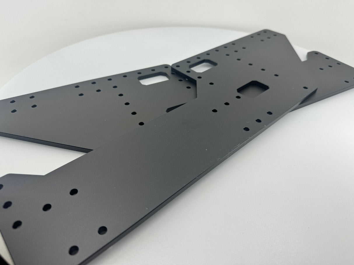 Milo FMJ Z Plate 120mm CNC Machined Aluminium Plate Set of 2 for Milo 1.5