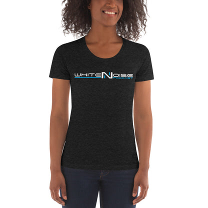 White Noise Women's Tri-Blend Crew Neck Tee