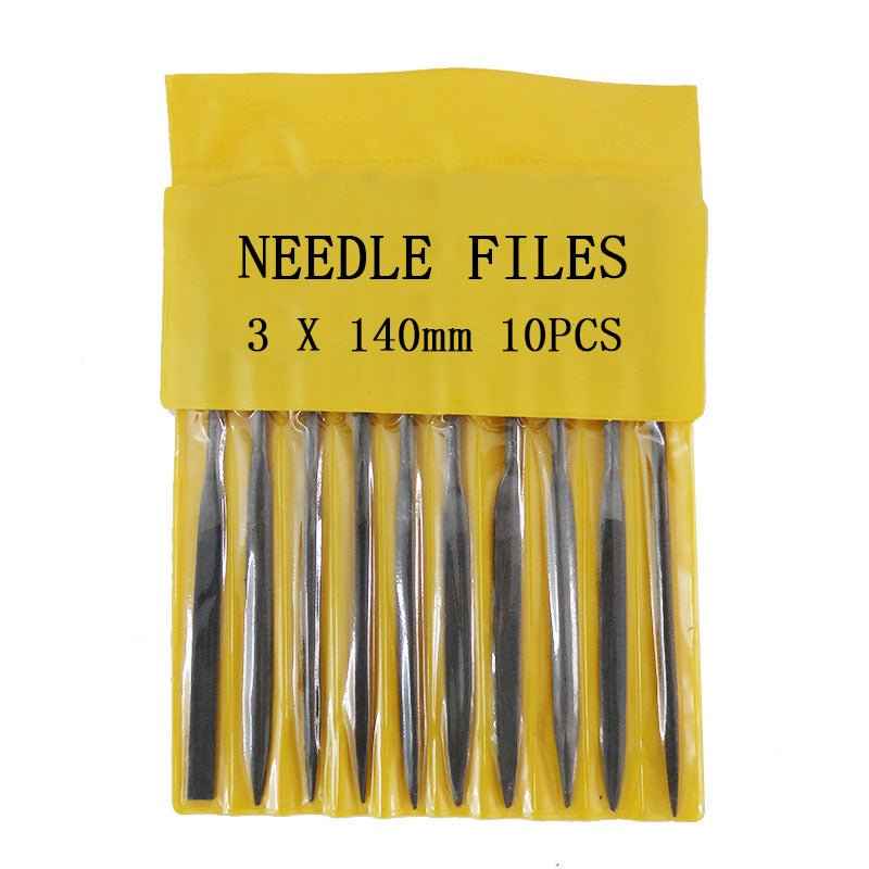Needle Files Set - 10 Piece Diamond Needle File Kit for Miniatures & Model Making