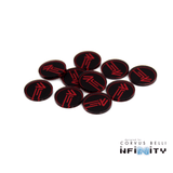 Full Color Infinity Faction Markers, 25mm (Bag of 10)