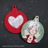 Trekell Round Ornament Panel - 2 Pack - Wooden Painting Canvas