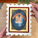 Trekell Stamp Panel - Wooden Painting Canvas