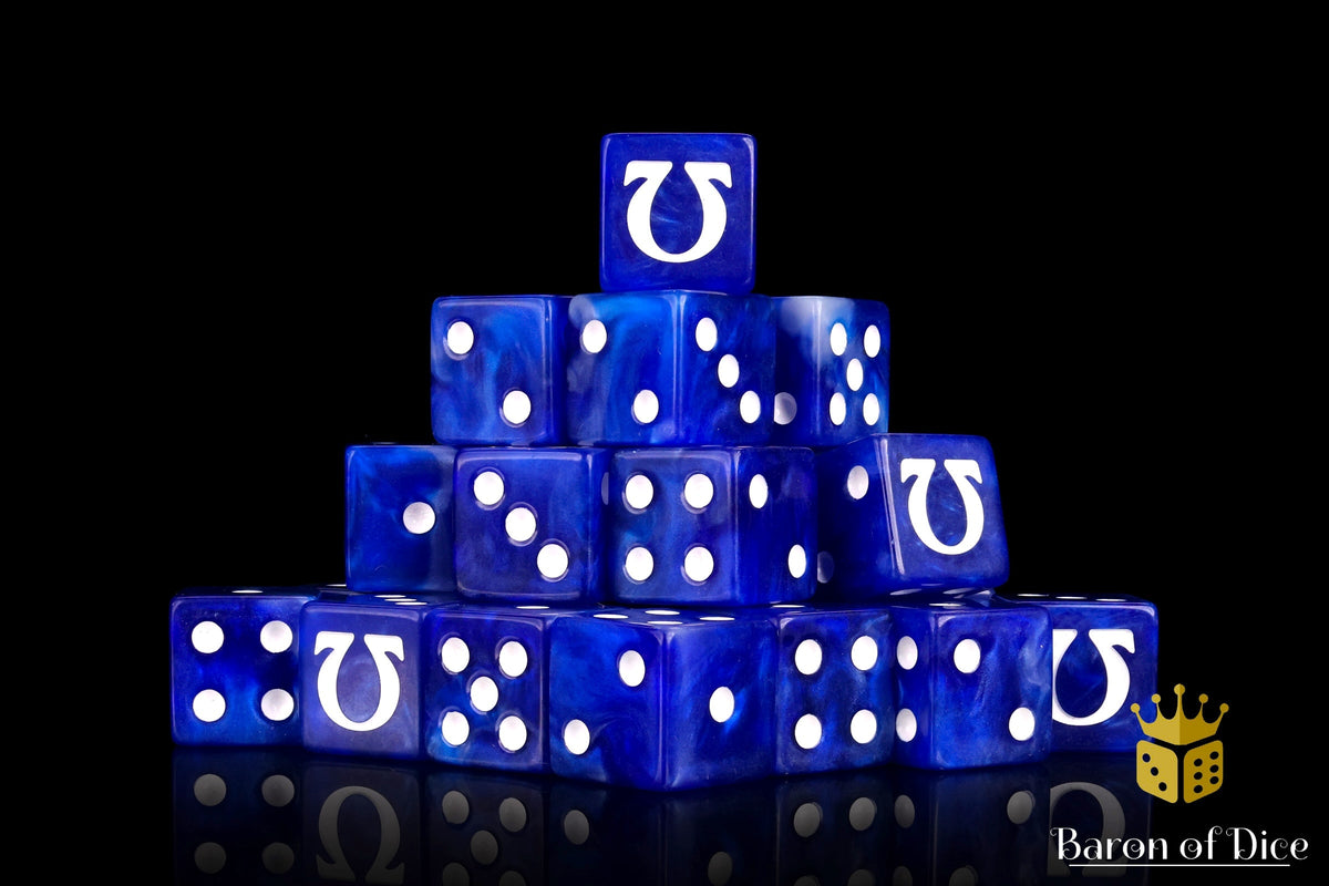 Omega Dice - White