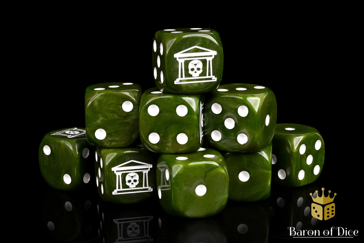 Military Gate Dice - Military Green